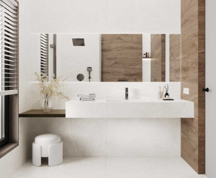 Керамогранит Laparet Soft Cloud Bianco PRO матовый карвинг (dg) (60х120)